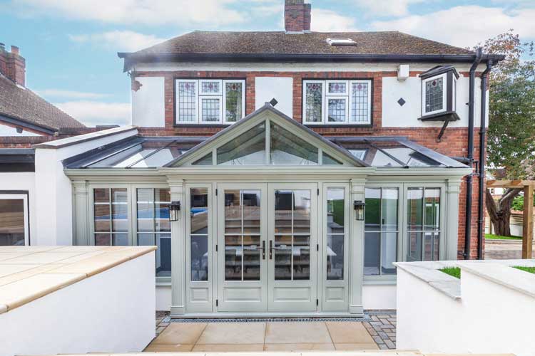 Timber Kitchen Orangery